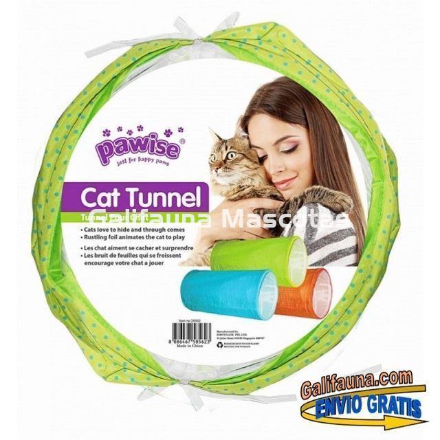 Refugio Túnel para gatos. Diversión para tus gatitos. - Imagen 3