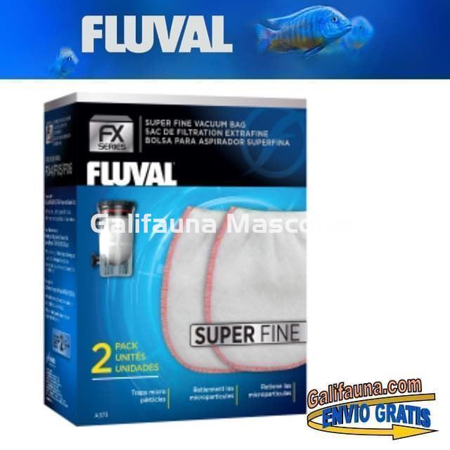 Repuesto 2 bolsas super-finas para ASPIRADORA DE GRAVA GRAVEL VAC FX FLUVAL. - Imagen 2