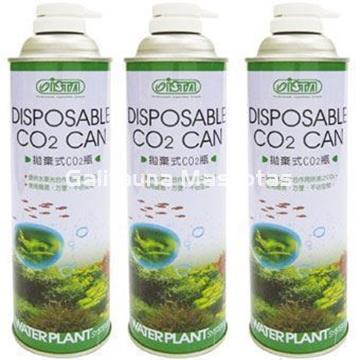 Repuesto 3 Botes de 550 cc. para Sistema CO2 550 cc. Waterplant. - Imagen 1