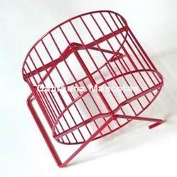 Rueda para hamster de metal. 13 cm. con soporte. - Imagen 1