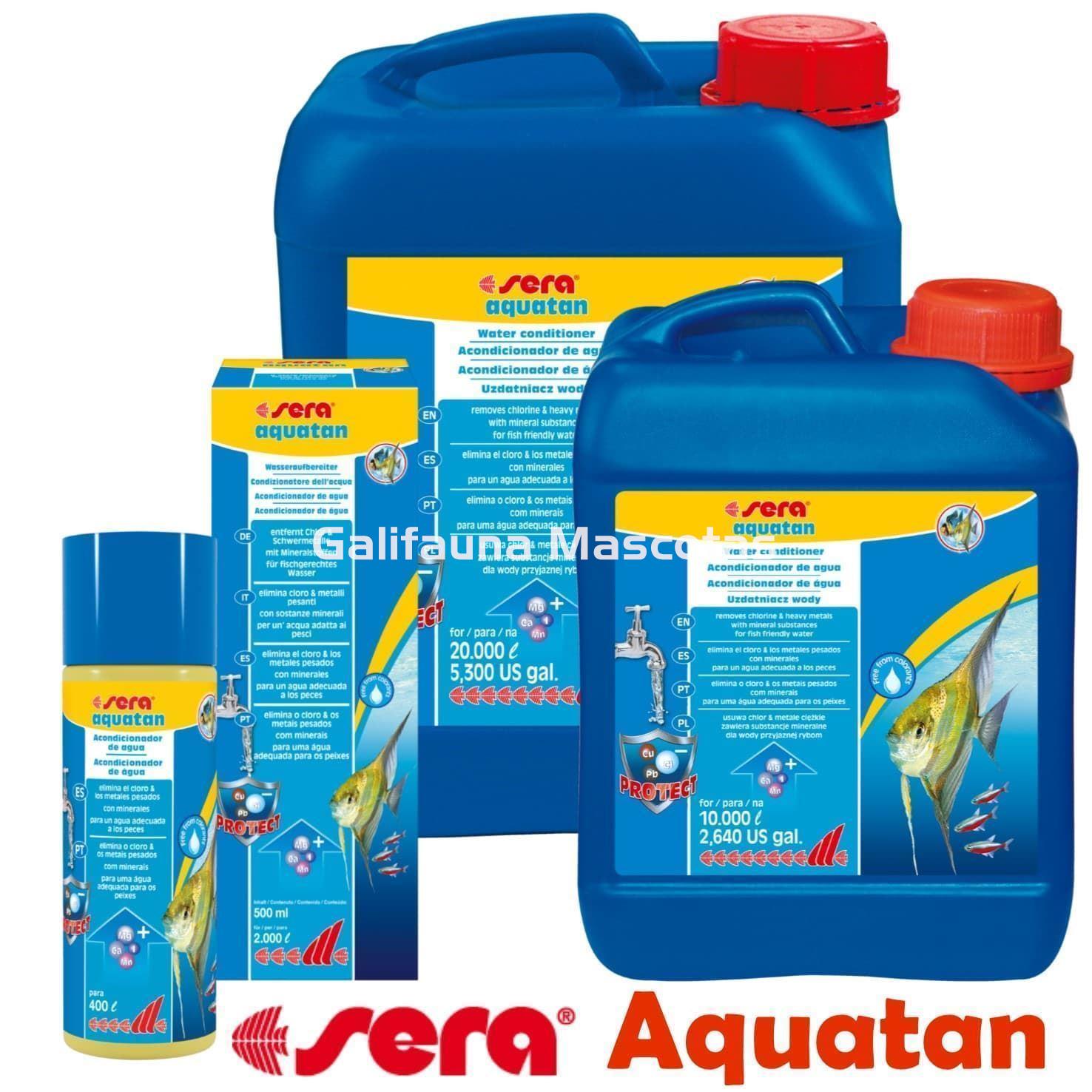 Sera - Conditionneur d'Eau Aquatan pour Aquarium - 100ml