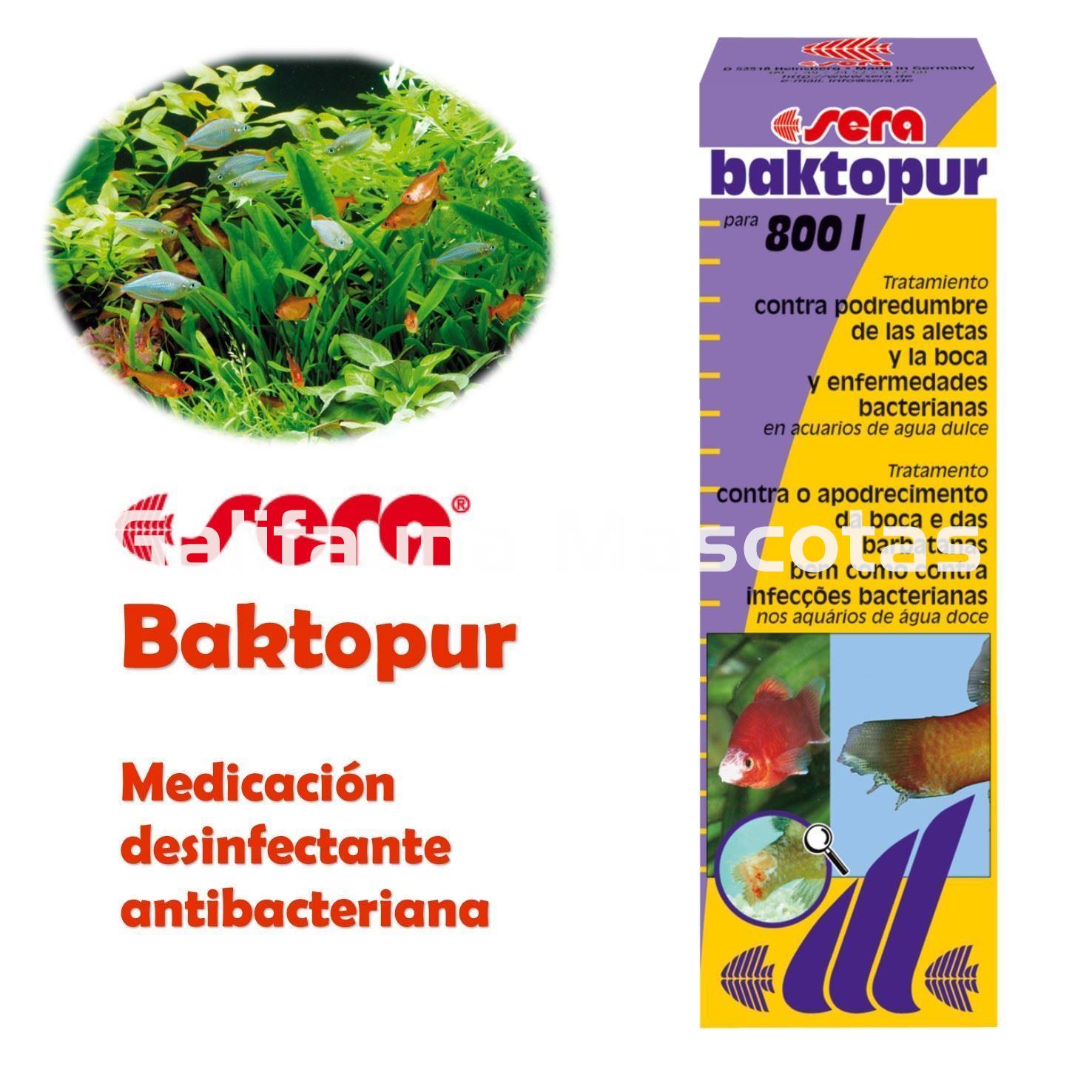 SERA Baktopur 50 ml. Medicacion anti-bacteriana - Imagen 1