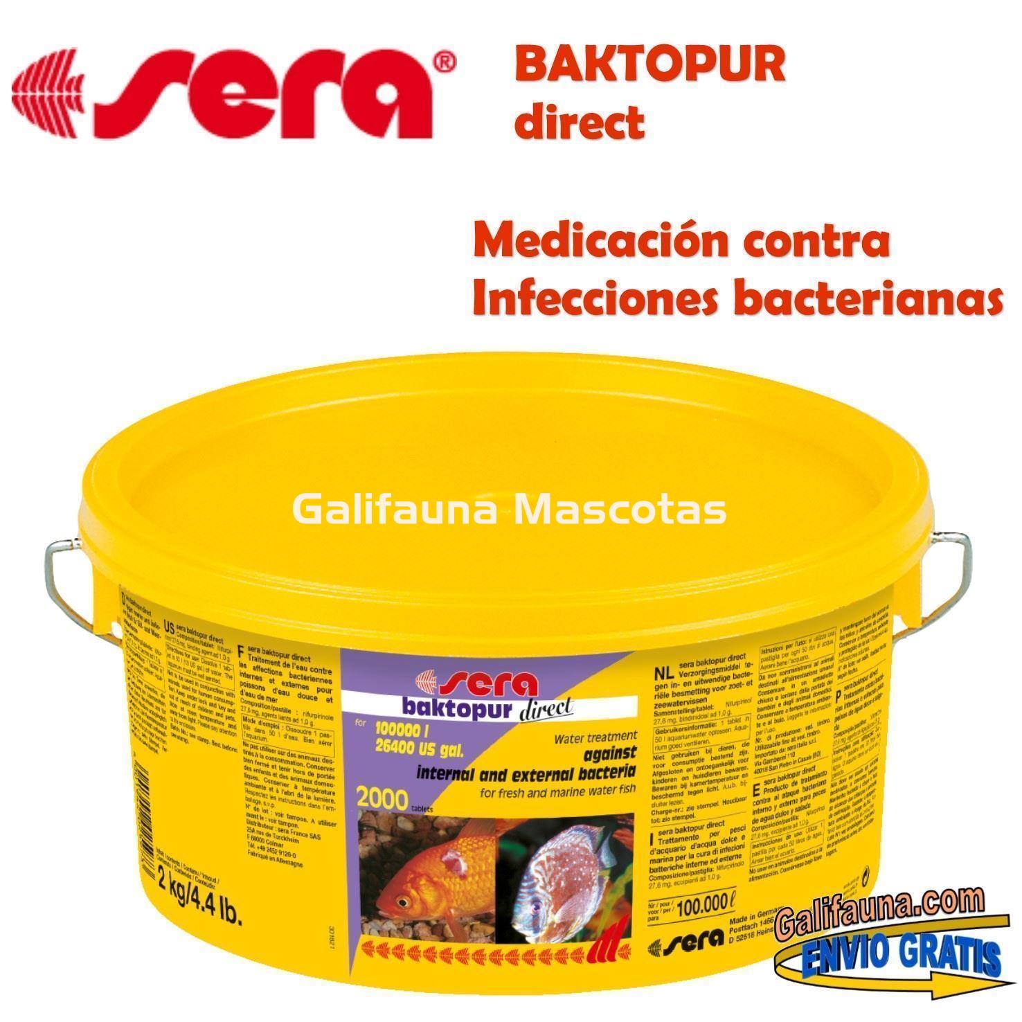 SERA Baktopur direct 2000 tabletas. Medicacion anti-bacteriana - Imagen 1