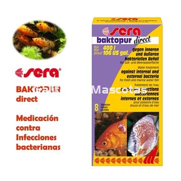 SERA Baktopur direct 8 tabletas. Medicacion anti-bacteriana - Imagen 1