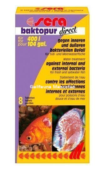 SERA Baktopur direct 8 tabletas. Medicacion anti-bacteriana - Imagen 2