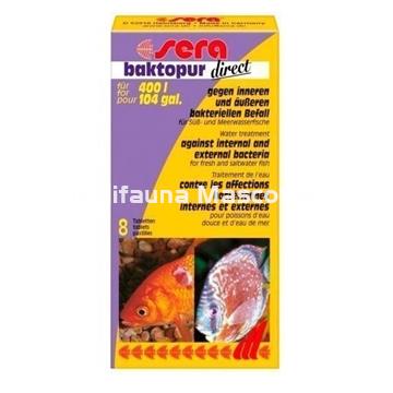 SERA Baktopur direct 8 tabletas. Medicacion anti-bacteriana - Imagen 2