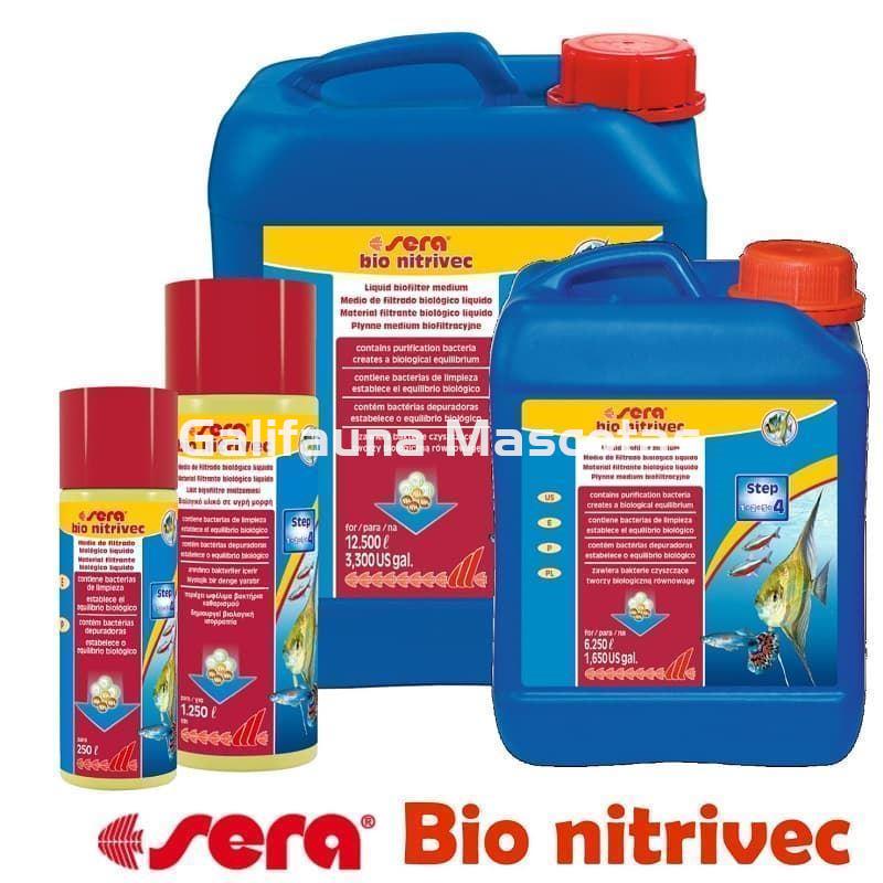 SERA bio nitrivec. Acondicionador de bacterias para acuario. Varias medidas - Imagen 1