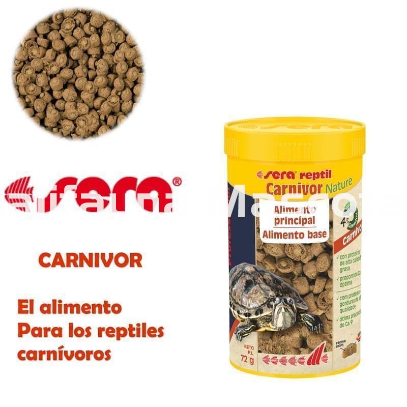 SERA Carnivor 250 ml. Alimentación reptiles carnivoros - Imagen 1