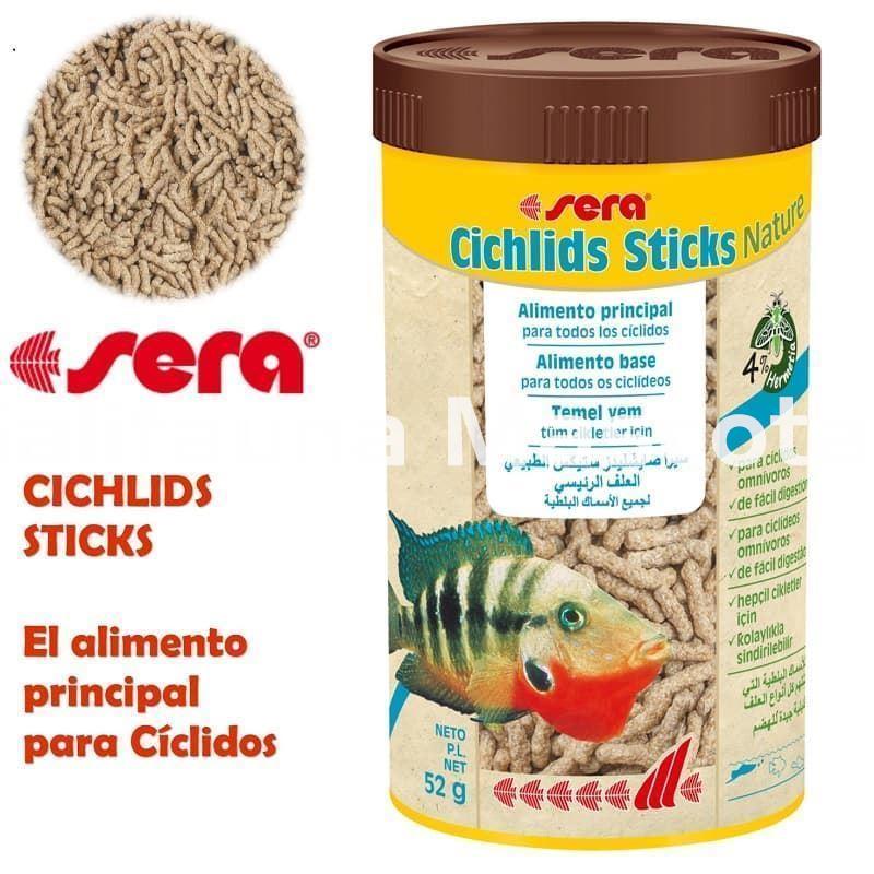 SERA cichlids Sticks. Alimento para ciclidos. - Imagen 1