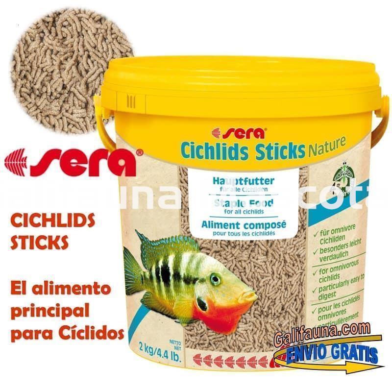SERA cichlids Sticks. Alimento para ciclidos. - Imagen 2