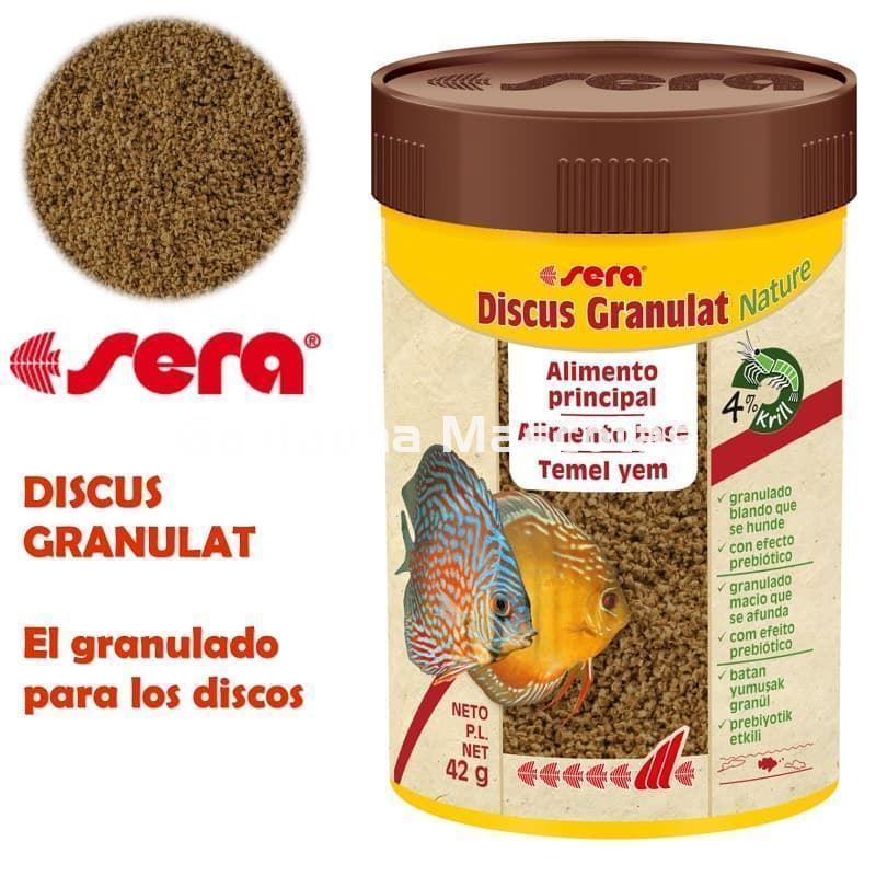 Sera Discus Granulat Nature 4.2Kg Staple Diet Sinking granules