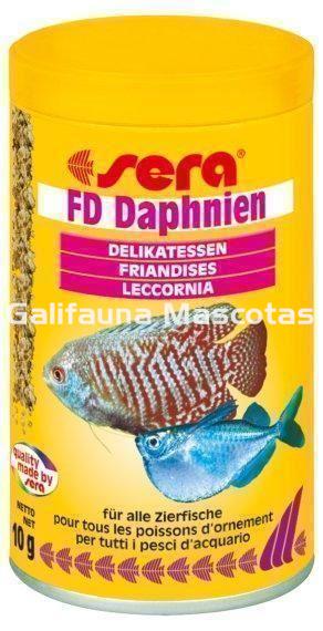 SERA FD Dafnias 100 ml. Complemento alimenticio para peces - Imagen 2