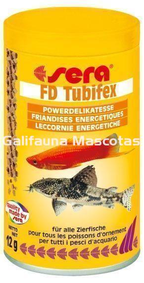 SERA FD Tubifex 100 ml. Complemento alimenticio para peces - Imagen 2