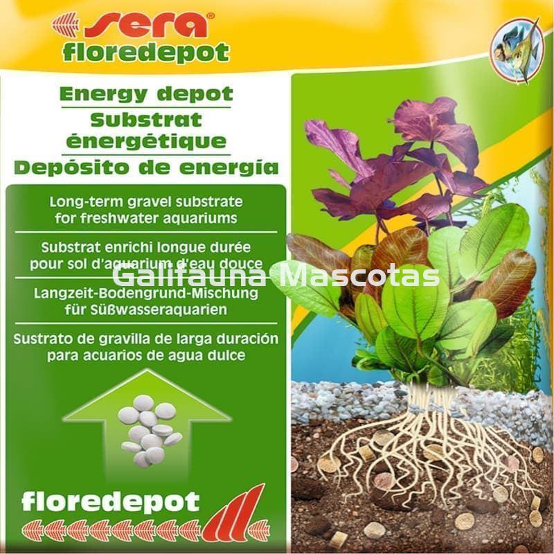 SERA Floredepot 2,4 kg. Sustrato - abono, para aquarios - Imagen 4