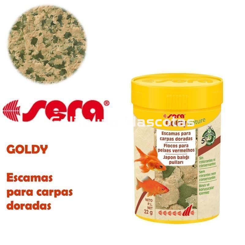 SERA Goldy. Alimento para carpas y otros peces agua fria - Imagen 1