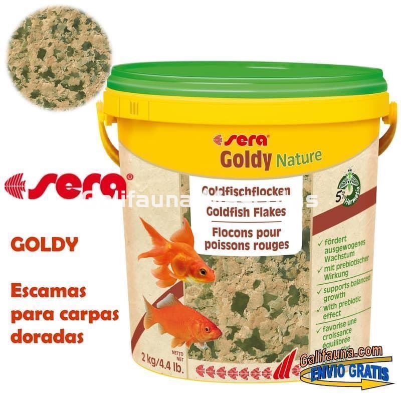 SERA Goldy. Alimento para carpas y otros peces agua fria - Imagen 4