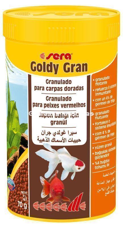 SERA Goldy gran. Granulado para carpas y otros peces agua fria - Imagen 4