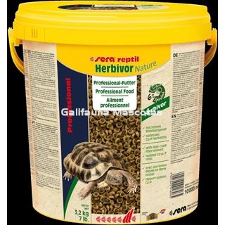 SERA Herbivor 10 litros . Alimentacion para Reptiles herbivoros - Imagen 1