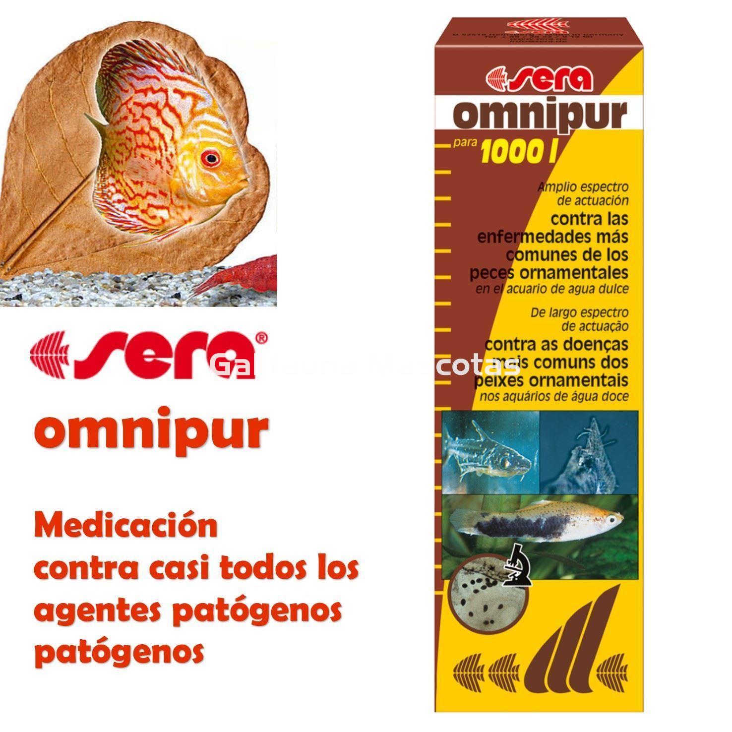 SERA Onmipur 50 ml. Medicación general para los peces - Imagen 1