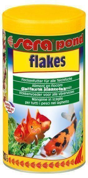 SERA Pond flakes Varias medidas. Alimento en escamas peces de estanque. - Imagen 5