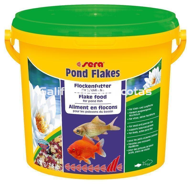 SERA Pond flakes Varias medidas. Alimento en escamas peces de estanque. - Imagen 6