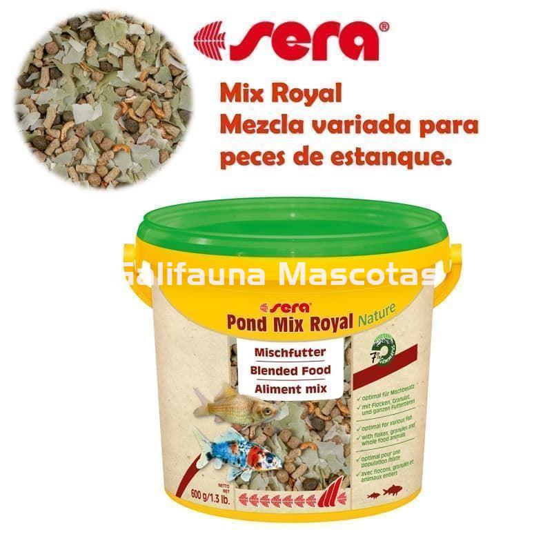 SERA Pond Mix Royal. Mezcla variada para peces de estanque. - Imagen 3