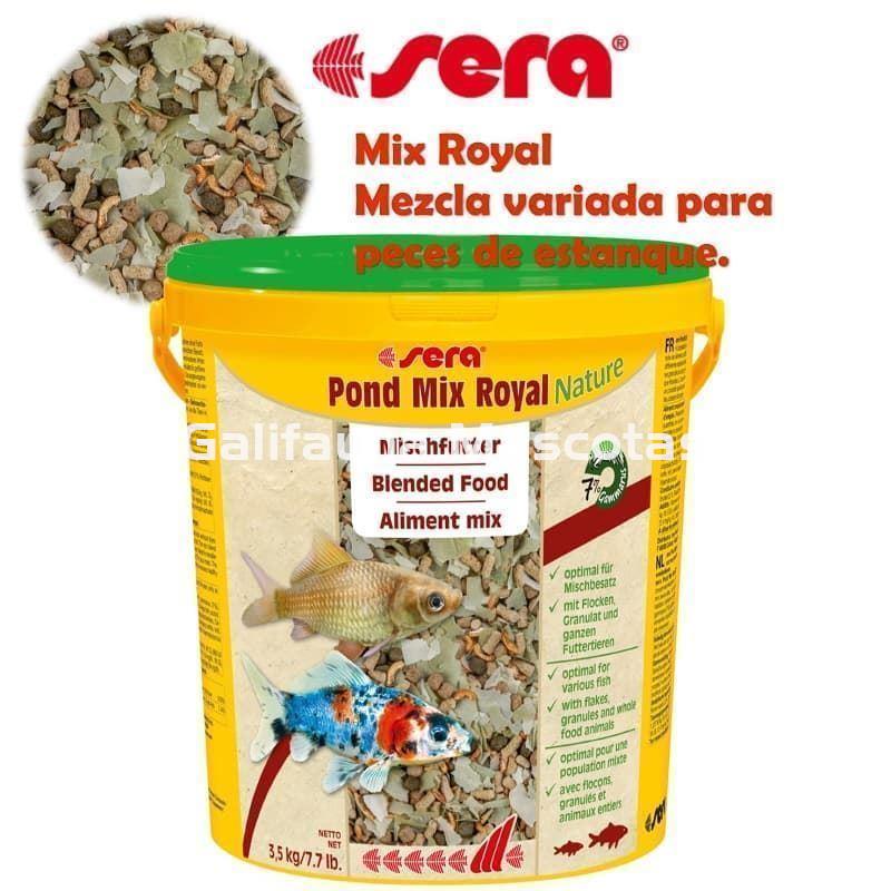 SERA Pond Mix Royal. Mezcla variada para peces de estanque. - Imagen 5