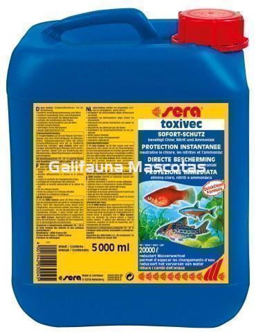 SERA Pond Toxivec. Acondicionador de agua - Imagen 2
