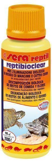 Sera Reptibioclear. Eliminador de olores tortugas. Varias medidas. - Imagen 2