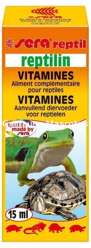 Sera Reptilin. Vitaminas para Reptiles. - Imagen 2