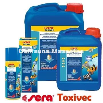 SERA Toxivec. Acondicionador de agua para acuarios. Varias medidas. - Imagen 1