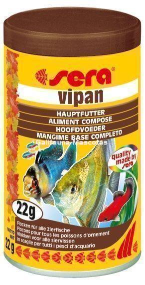 SERA Vipan. Alimento en escamas para peces. - Imagen 3