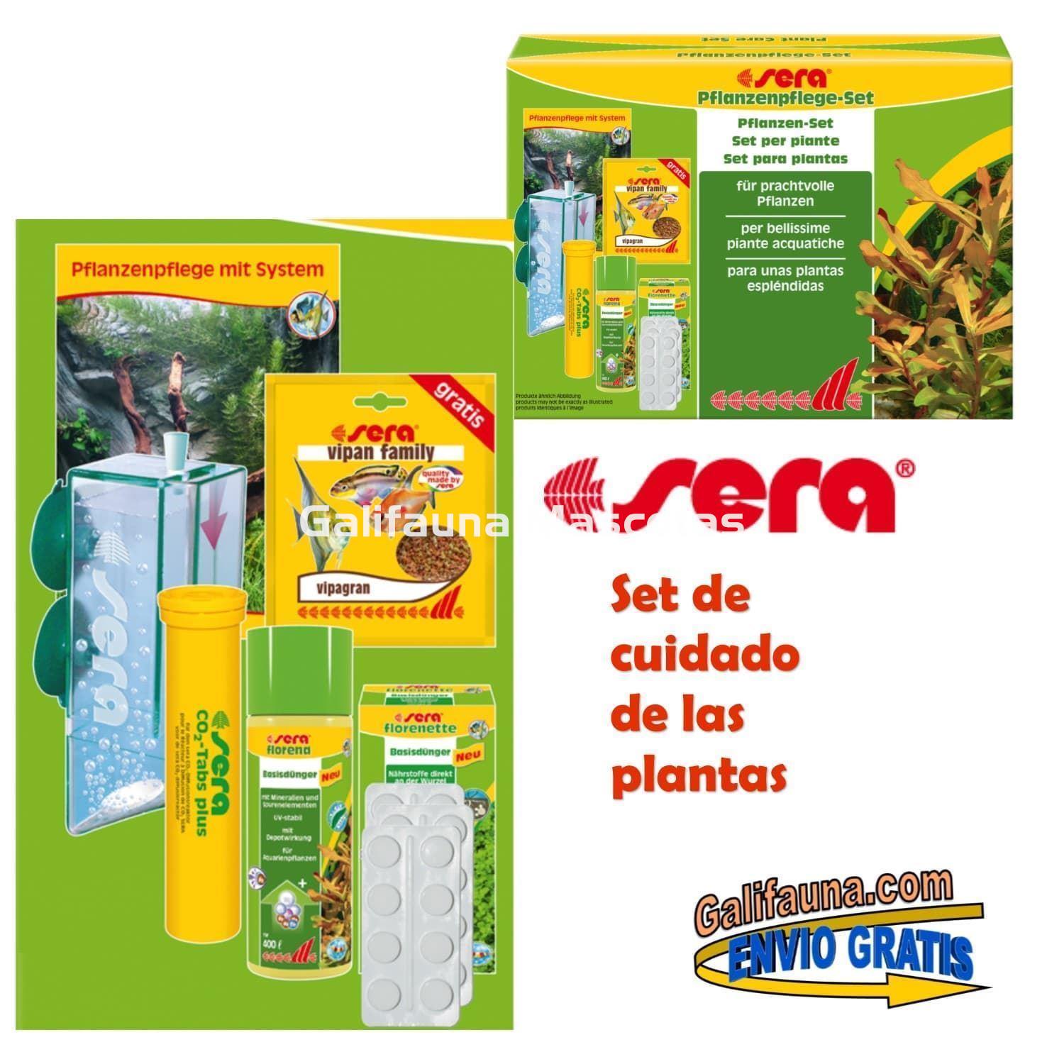 Set completo para el cuidado de las plantas del acuario SERA. - Imagen 1