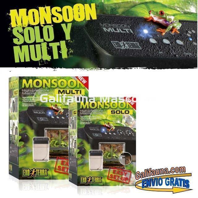 SISTEMA DE LLUVIA MONSOON de EXO TERRA PARA TERRARIOS. - Imagen 2