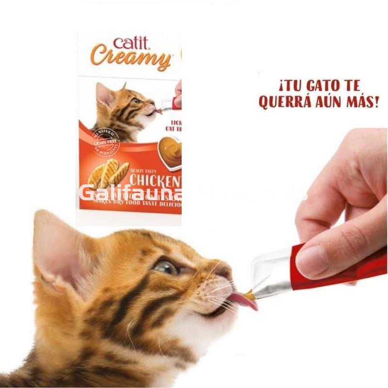 Snack CATIT CREAMY SNACK CREMOSO de POLLO. - Imagen 1