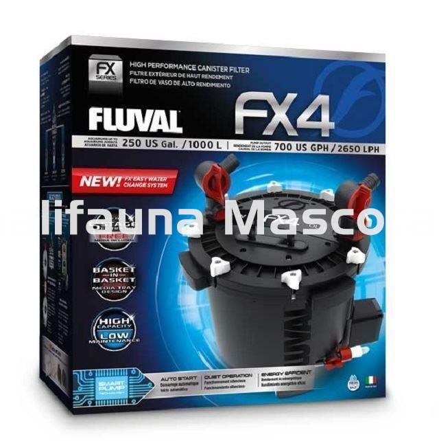 Super Filtro exterior FLUVAL FX4. (2650 Lts/hora). Para grandes acuarios. - Imagen 1