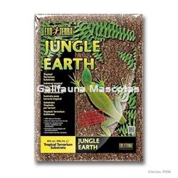 Sutrato JUNGLE EARTH para terrarios.  Suelo de corteza de pino natural. - Imagen 2