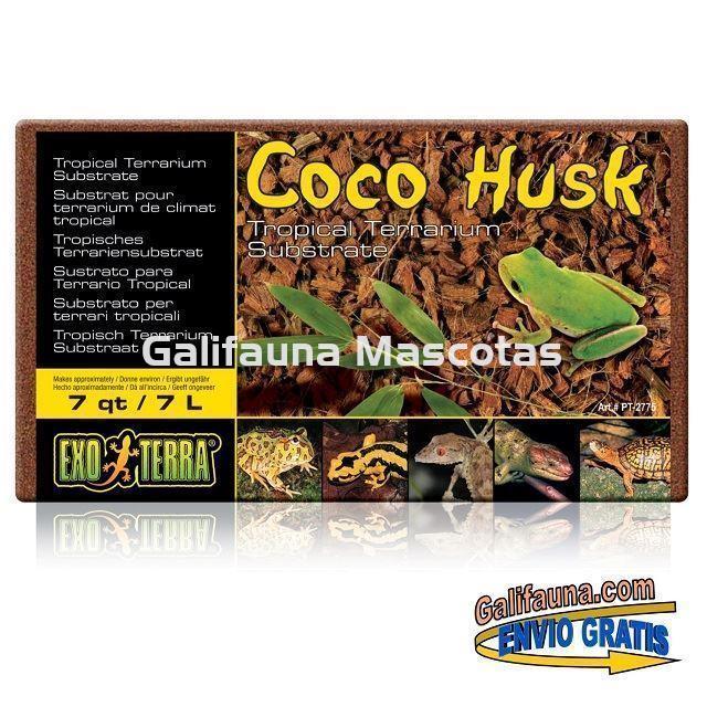 Sutrato prensado de COCO HUSK para terrarios. - Imagen 2