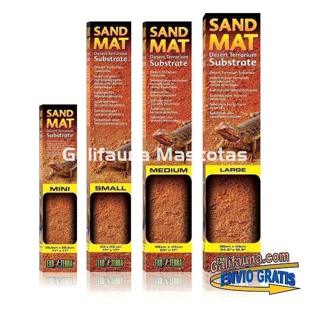 Sutrato SAND MAT para terrarios. Manta con aspecto desértico. - Imagen 3