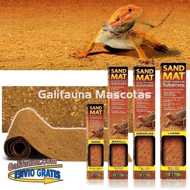 Sutrato SAND MAT para terrarios. Manta con aspecto desértico. - Imagen 5