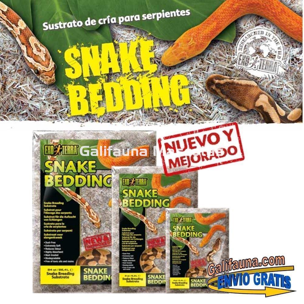 Sutrato SNAKE BEDDING para terrarios. Suelo biodegradable para la cría de serpientes. - Imagen 1