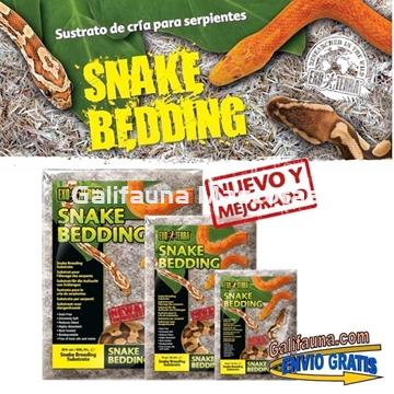Sutrato SNAKE BEDDING para terrarios. Suelo biodegradable para la cría de serpientes. - Imagen 1