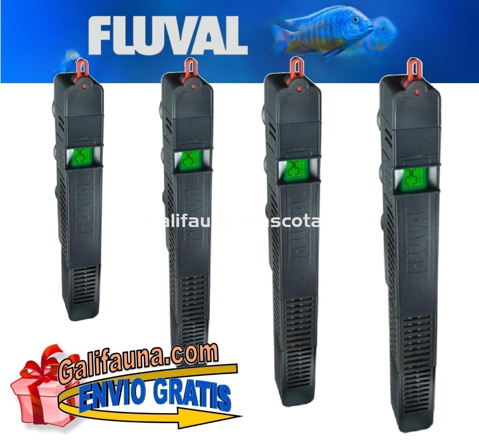 Termo calentador Electrónico FLUVAL E. Con carcasa irrompible. Desde 50 a 300 W. - Imagen 2