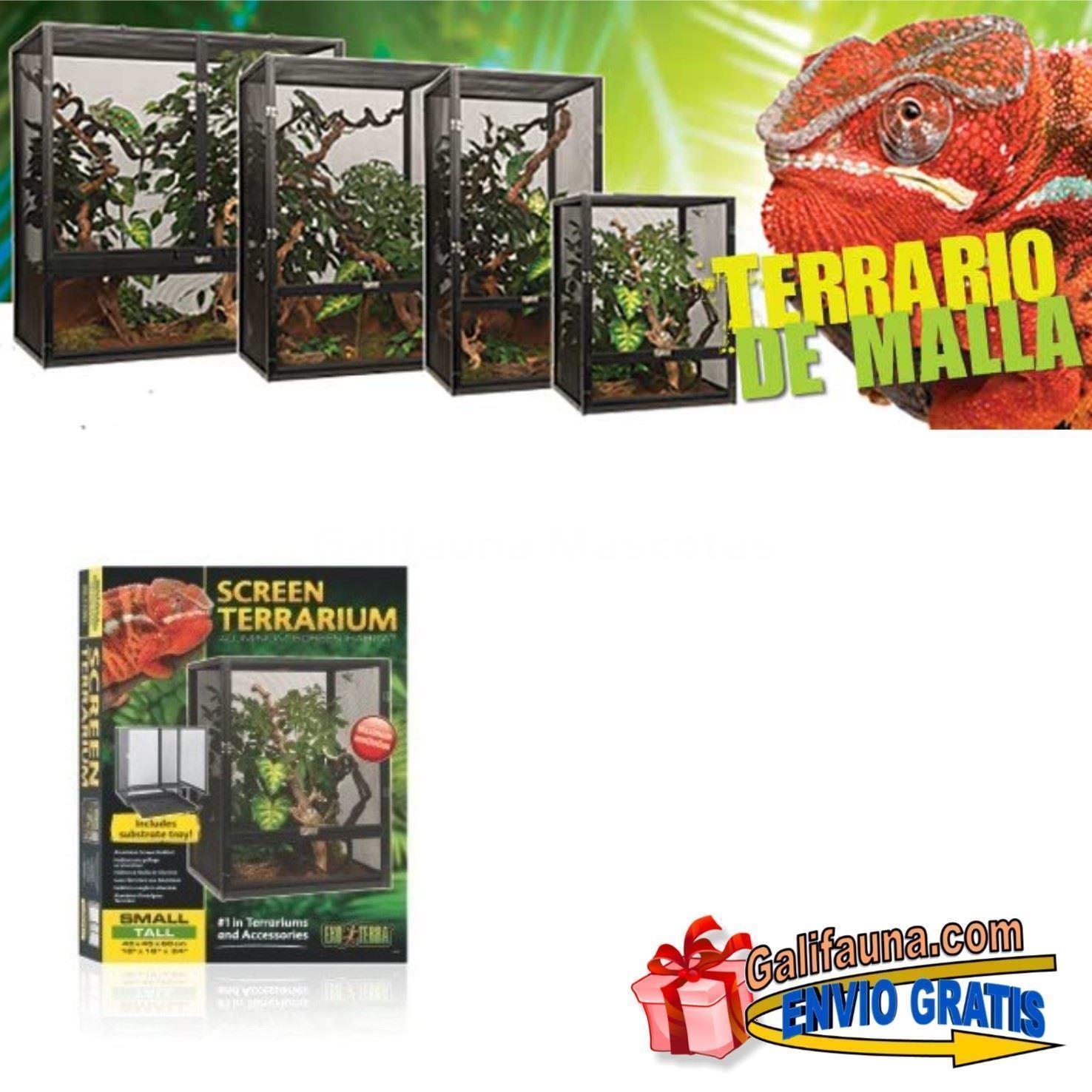 Terrario de Malla Exoterra. Flujo de aire sin restricciones. - Imagen 3