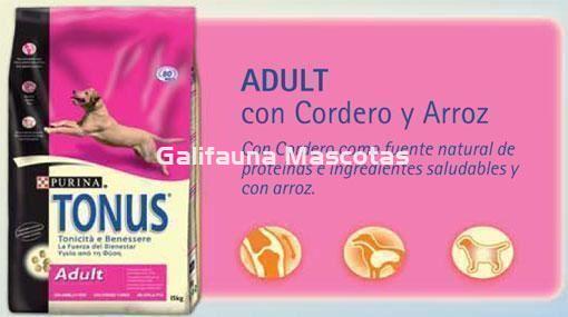 Tonus Adul cordero 3 kg. Pienso Purina Tonus perro - Imagen 1