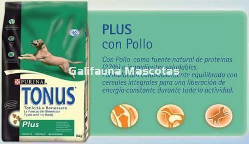 Tonus Adult Plus 15 kg (Active plus). Pienso Purina Tonus perro - Imagen 2