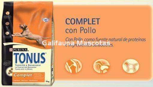 Tonus Adult pollo 15 kg. Pienso Purina Tonus perro - Imagen 2