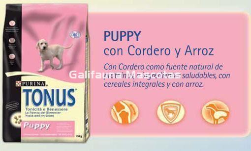 Tonus Puppy cordero y arroz 15 kg. Pienso Purina Tonus Cachorro - Imagen 2