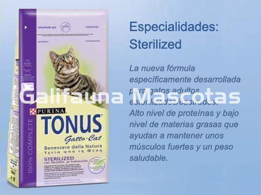 Tonus Sterilized con pavo 15 kg. Pienso gatos esterilizados - Imagen 2