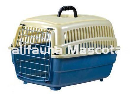 Transportin voyager para perro y gato mediano. 54x35x34 - Imagen 1